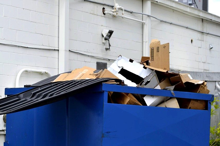 10 Yard Roll-Off Dumpster Container